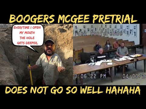 Boogers McGee PreTrial/Probable Cause Hearing Did Not Go As Planned HAHAHA