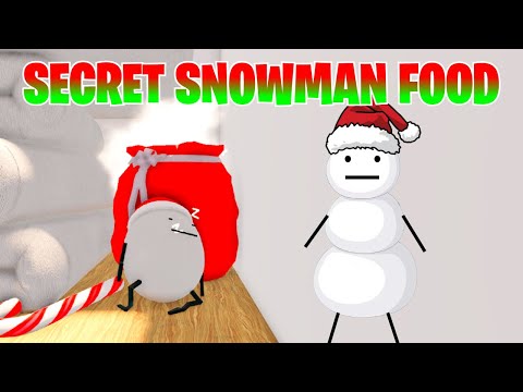 SECRET STAYCATION | SECRET SNOWMAN FOOD!