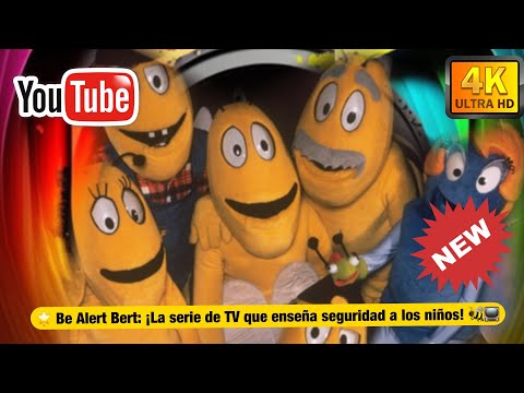 🌟 Be Alert Bert: ¡La serie de TV que enseña seguridad a los niños! 🐝📺