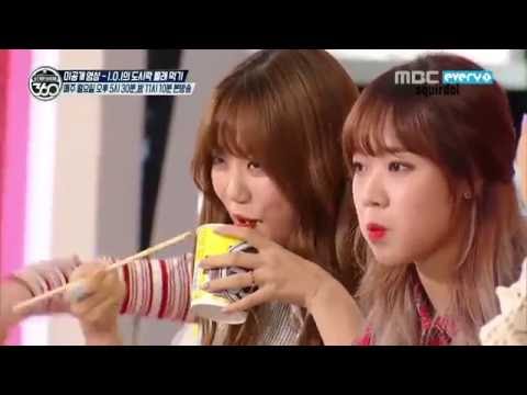 [ENG SUB] I.O.I Star Show 360 Unreleased Video - Eat Without Getting Caught!