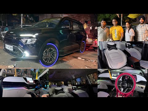 carens modified | kia carens modification | kia carens modified 2024 | Plane की feel New Carens मे