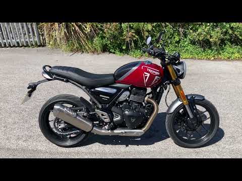 2024 TRIUMPH SPEED 400, 1007 MILES - WALKAROUND - COMPLETELY MOTORBIKES