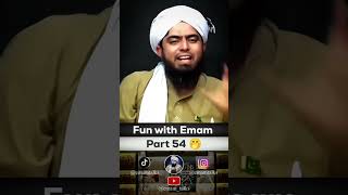 Fun with Emam ♥️😂 #hadees #bayan #engineermuhammadalimirzaandsahiladeem