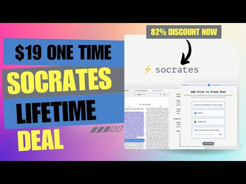 🔰🔰Socrates Lifetime Deal | Simplify Your Workflow | $19 Lifetime Deal | 82% Now