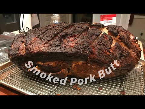 Smoked pork butt