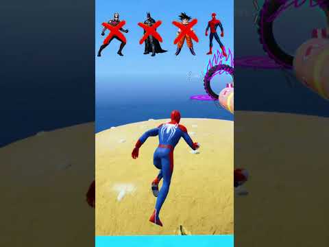 The Incredibles Challenge Ep275 #spiderman #ironman #batman #gta5