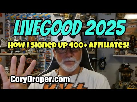 LIVEGOOD 2025: How I Signed Up 400+ Affiliates, Fun, Simple!