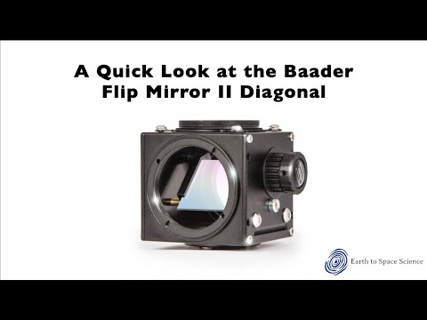 The Baader Flip Mirror II Diagonal -- A Quick Look