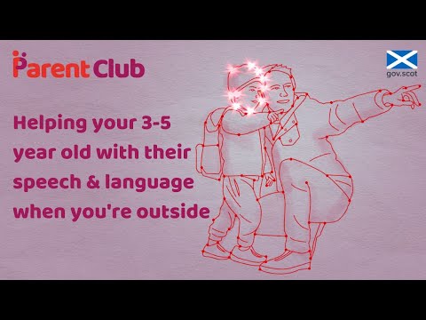 Parent Club: Helping your pre-schooler with their speech and language when you're outside