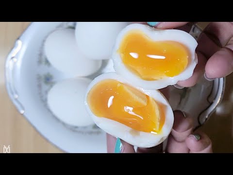 #ASMR/SOFT BOILED EGG/#yummy