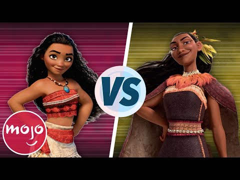 Moana VS Moana 2