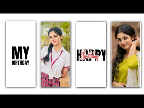 Trending Birthday Video Next Level  Video Editing in Alight Motion Instagram trending video