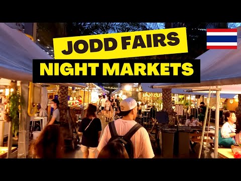 BANGKOKs NEWEST NIGHT MARKET...JODD FAIRS