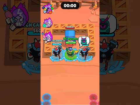 3 Same Brawlers Vs Heist Safe #brawlstars  #shorts