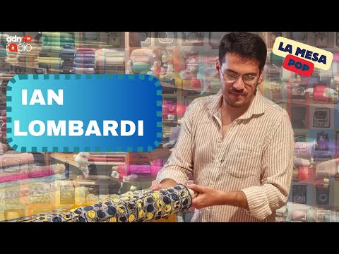 Desde Colombia Ian Lombardi ayudando a los nuevos talentos | La mesa pop #adn40radio