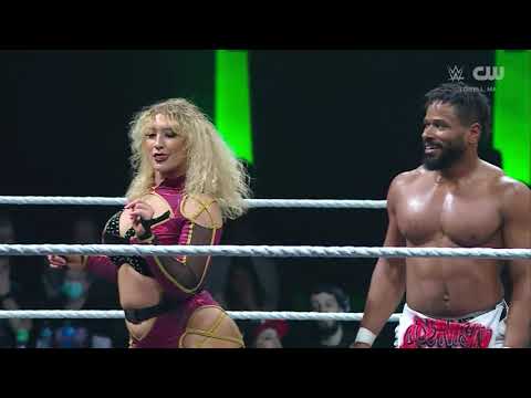 Ashante Adonis and Nikkita Lyons Team Up to Take Out Dion Lennox | WWE NXT