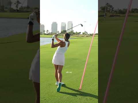 UNBELIEVABLE DRIVE 🔥 #shorts #golfswing #golf #golfgirl