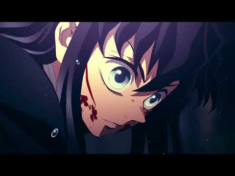 heat waves - glass animals (slowed + reverb) / AMV demon slayer