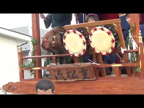 上郷八坂神社例大祭(本宮)中郷囃子連   2024