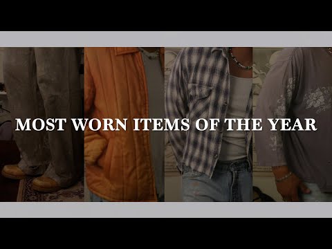 my most worn clothes of the year + what I'll be wearing in 2023 | vintage fashion