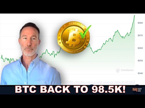 BITCOIN RACING TO 99K. WE FRONT RAN EVERYBODY AND ETHEREUM FIX.