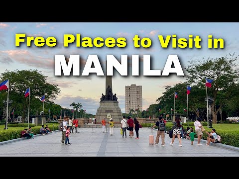 MANILA’s BEST FREE ATTRACTIONS | Walking Tour of Intramuros, Luneta, and More! | Manila, Philippines