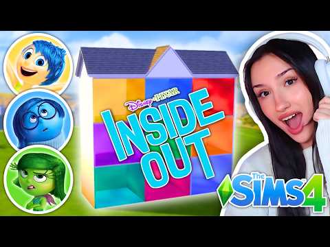 every rooms a different INSIDE OUT Emotion in The Sims 4