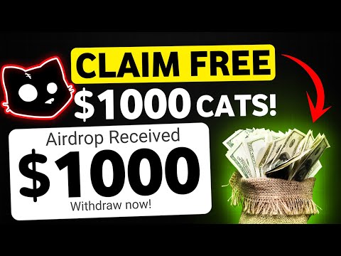 Claim $1000 Cats Coin  || Cats Airdrop Listing || Cats Coin Claim on Bitget Wallet || AirDrop Hunter