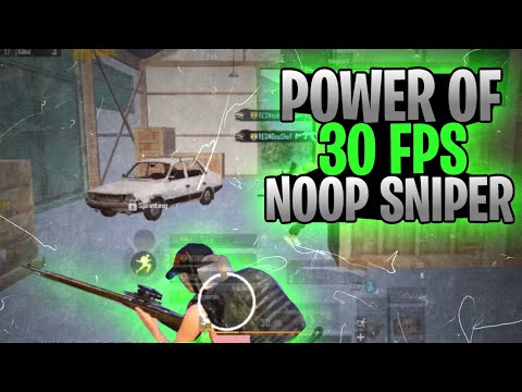 POWER OF 30 FPS NOOP SNIPER⚡BGMi Montage⚡ft-Realme 5⚡5 finger claw+Gyro.. SAMSUNG J2,J3,J4,J5,A30...