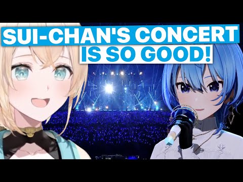 Iroha Can't Stop Gushing About Suisei's Live Concert (Kazama Iroha / Hololive) [Eng Subs]