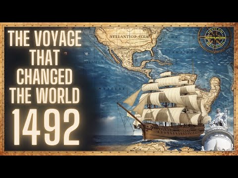 "The Odyssey That Shaped Civilizations: Columbus's Legendary Voyage of 1492    #NewWorldDiscovery