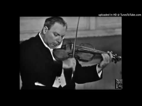 Isaac Stern - Schon Rosmarin (by Fritz Kreisler), recorded in 1952