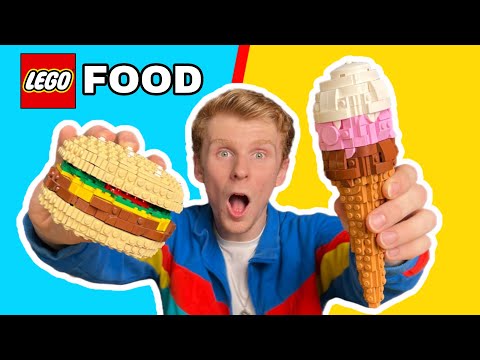 How to build LEGO Food like a pro…