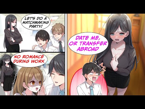 [Manga Dub] My boss is always watching me... Finally she gives me an ultimatum and... [RomCom]