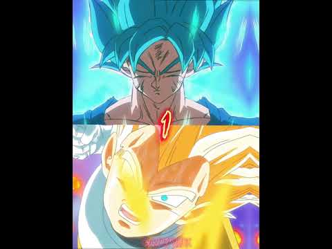 3 Goku vs 3 Vegeta