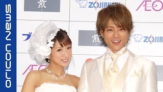 杉浦太陽＆辻希美夫妻、9年ぶり結婚会見以来の揃って登場　超ミニウエディングドレスで円満の秘訣語る　『いい夫婦 パートナー・オブ・ザ・イヤー 2016』