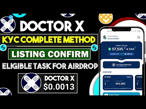 Doctor X Launch date | Doctor X KYC complete method| Doctor X token price prediction