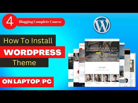 How to Install Wordpress Theme. wordpress theme installation.