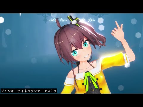 【MMDホロライブ】夏色まつり/ジャンキーナイトタウンオーケストラ 【2K60Fps】