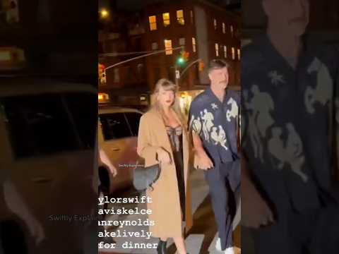 Taylor Swift and Travis Kelce on another date in New York City after chiefs game...