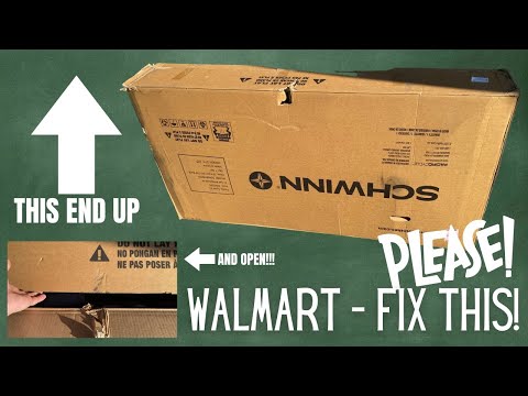 A VIDEO FOR WALMART - Please do something about FedEx delivering Bicycles! Sincerely, Your Customer