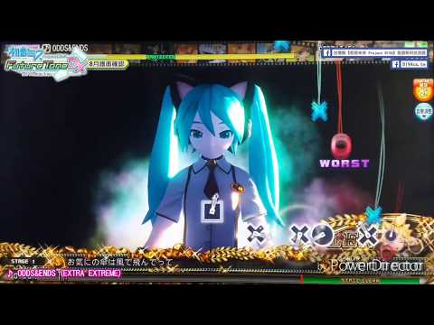 【DIVA Arcade譜面確認】ODDS&ENDS EXTRA EXTREME ★9 | 2018年8月追加 | DIVAcs tw