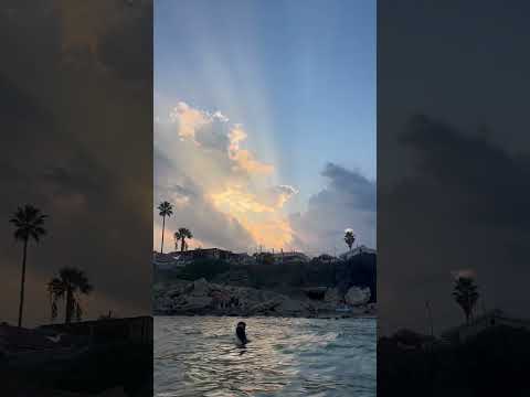 The beautiful Sunset during our vacation #shortvideo #travel #enjoylife #fypyoutube #sunset