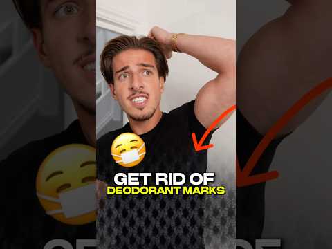 How To Get Rid of Deodorant Marks *EASY* ✅👕