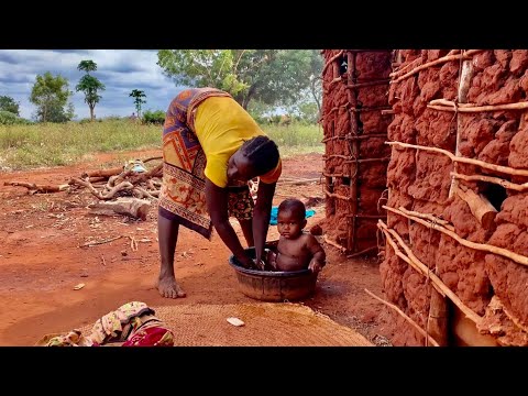 This is Indeed one Of The Most Beautiful African Village Lifestyle Of The Most Resilient Single Mom