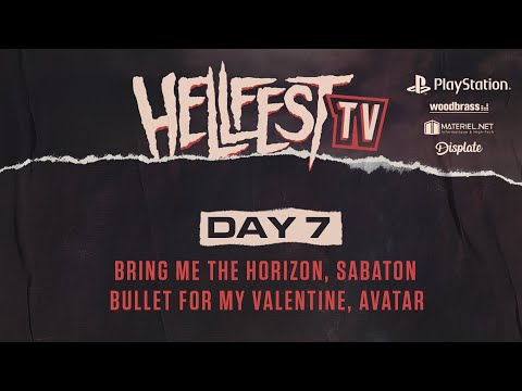 HELLFEST TV - Day 7 - Bring Me The Horizon, Bullet For My Valentine, Sabaton, Avatar...