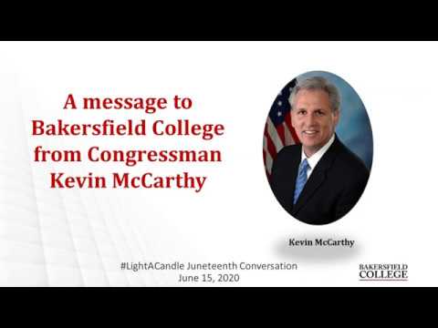 #LightACandle Day 1: Congressman Kevin McCarthy