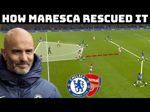 A Tactical Chess Match Between Maresca And Arteta | Tactical Analysis : Chelsea 1-1 Arsenal