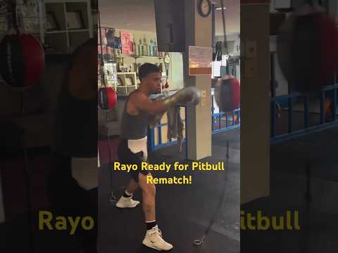 Rayo trains for Pitbull Rematch! #boxing #boxingtraining #tankdavis