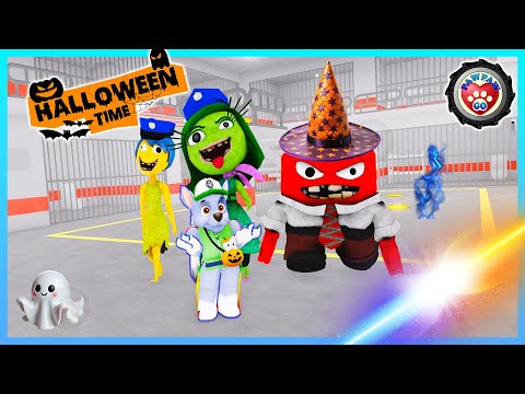 Rocky's Super Halloween Showdown: Inside Out's Zombie Warden Challenge in Roblox 灰灰對抗《腦筋急轉彎》殭屍